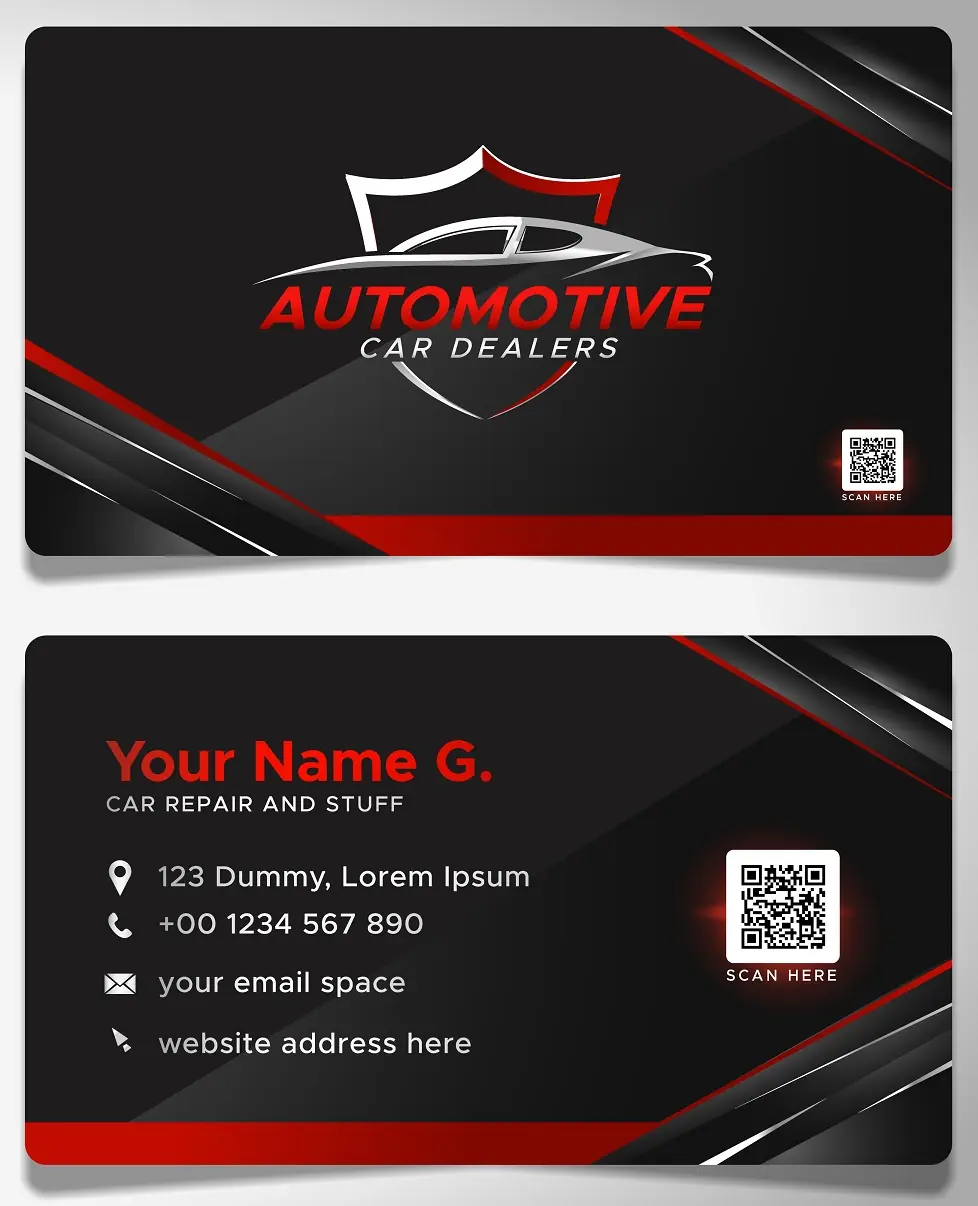 Automotive Business Card 271