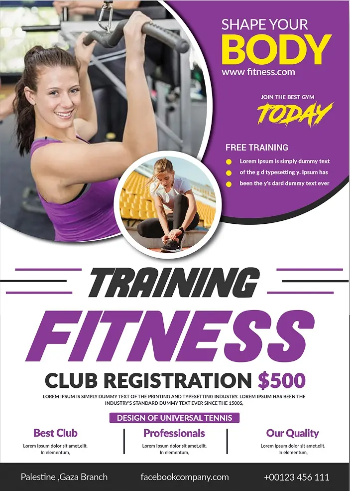 Fitness & Gym Flyer 291