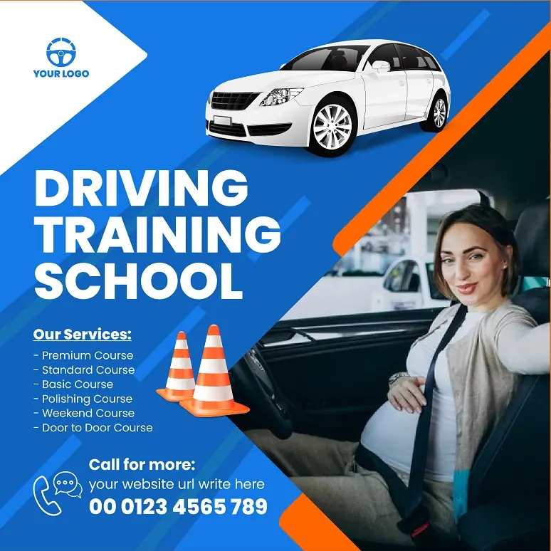 Driving School Flyer 251