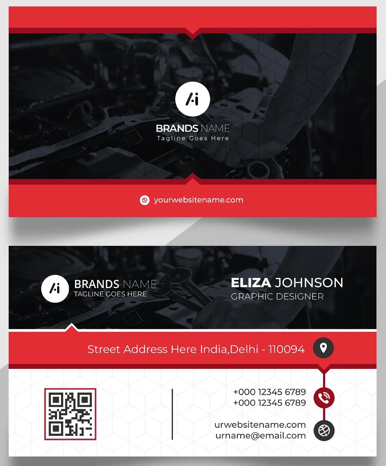 Automotive Business Card 121