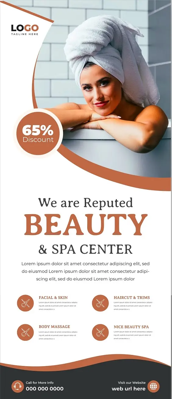 Salons & Spas Door Hanger 281