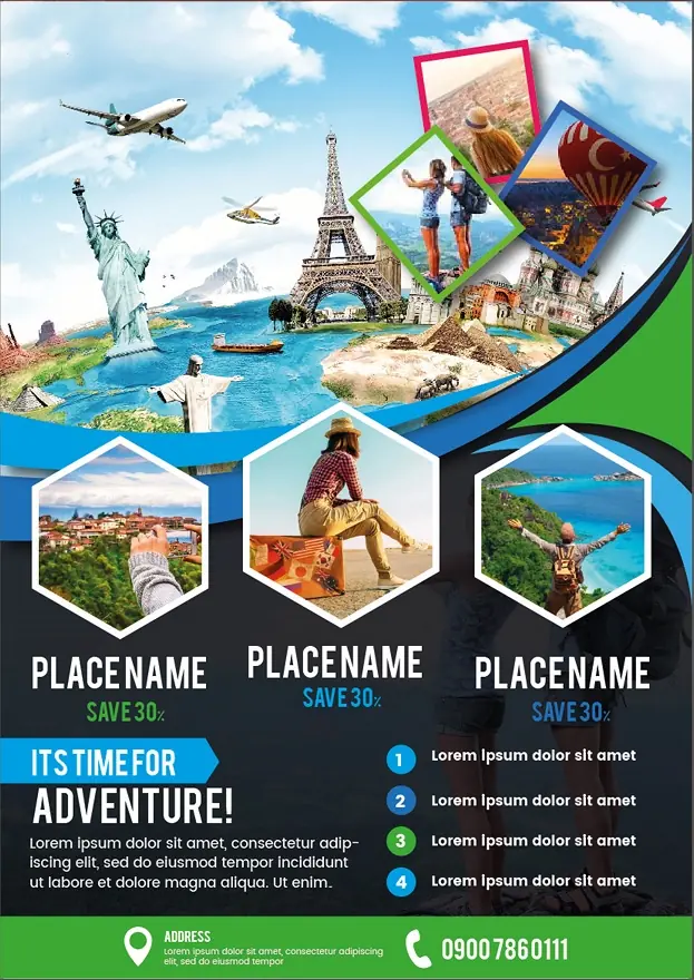 Travel & Tours Flyer 181