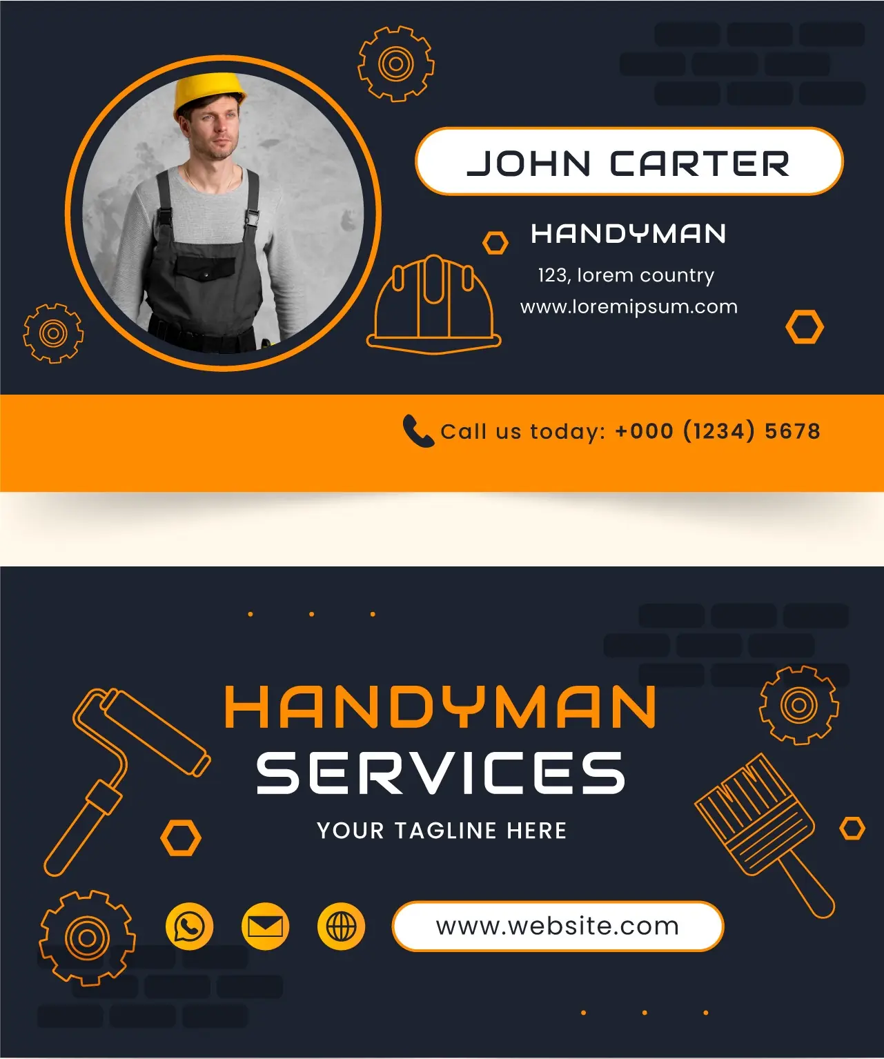Electricians Business Card 201