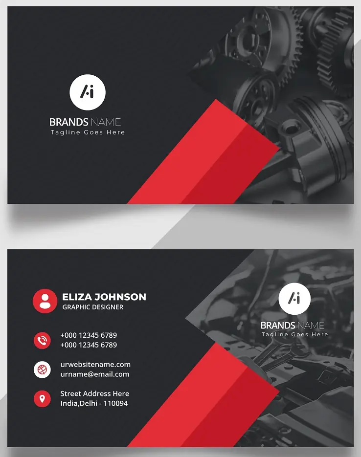 Automotive Business Card 361