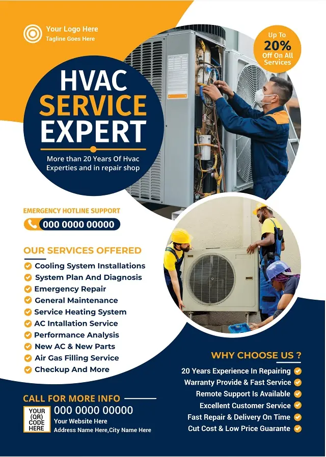 Heating & Air Conditioning Flyer 151