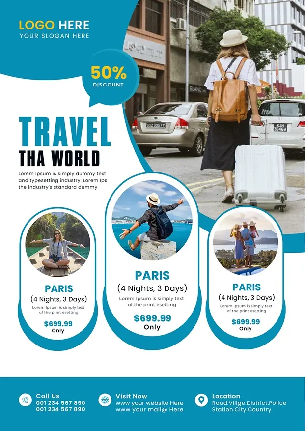 Travel & Tours Flyer 231