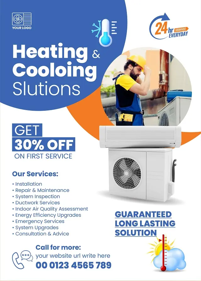 Heating & Air Conditioning Flyer 170