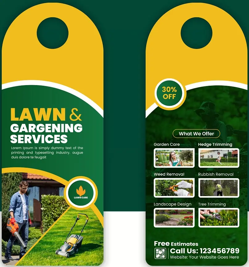 Gardening Door Hanger 351