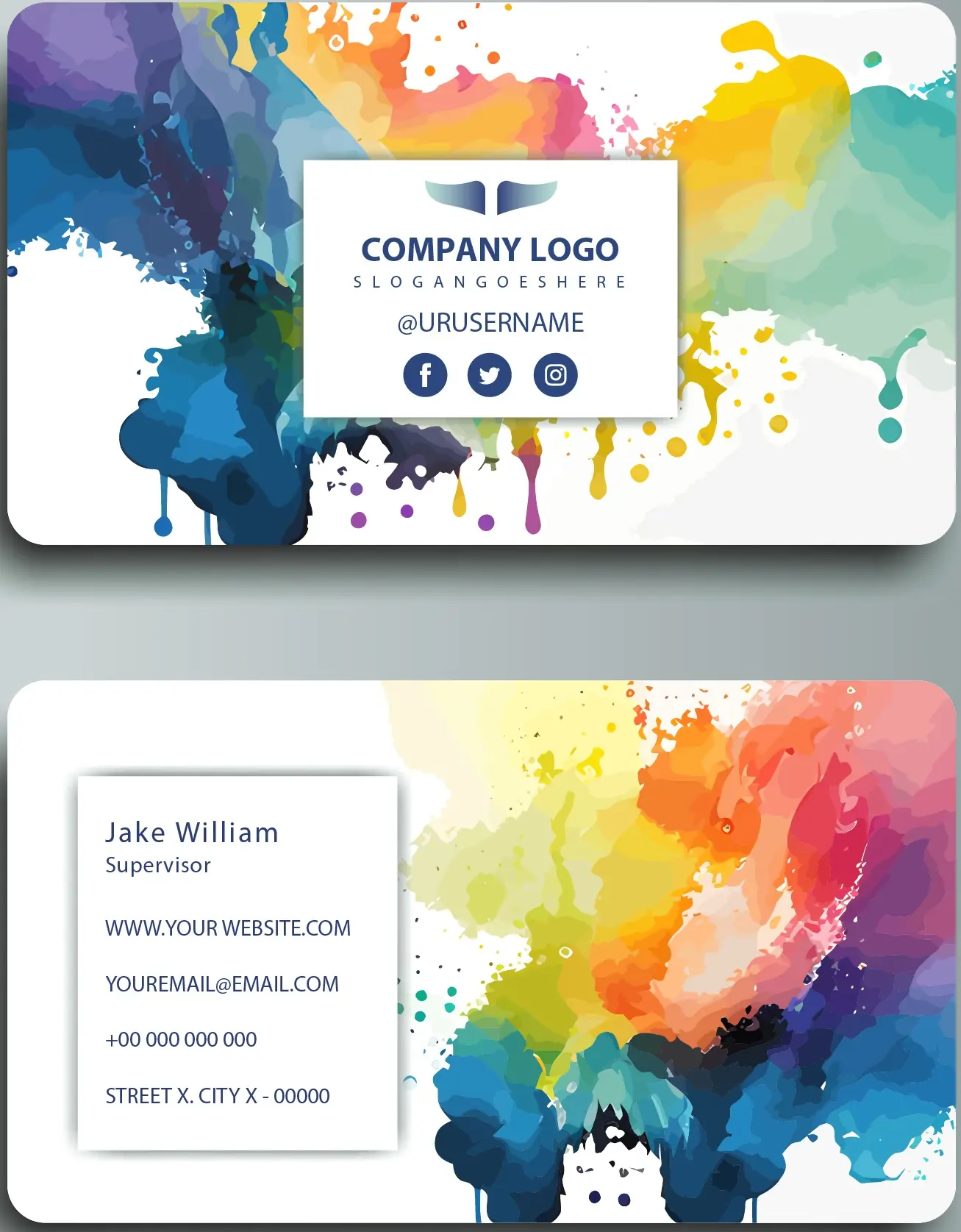 Painter Business Card 301