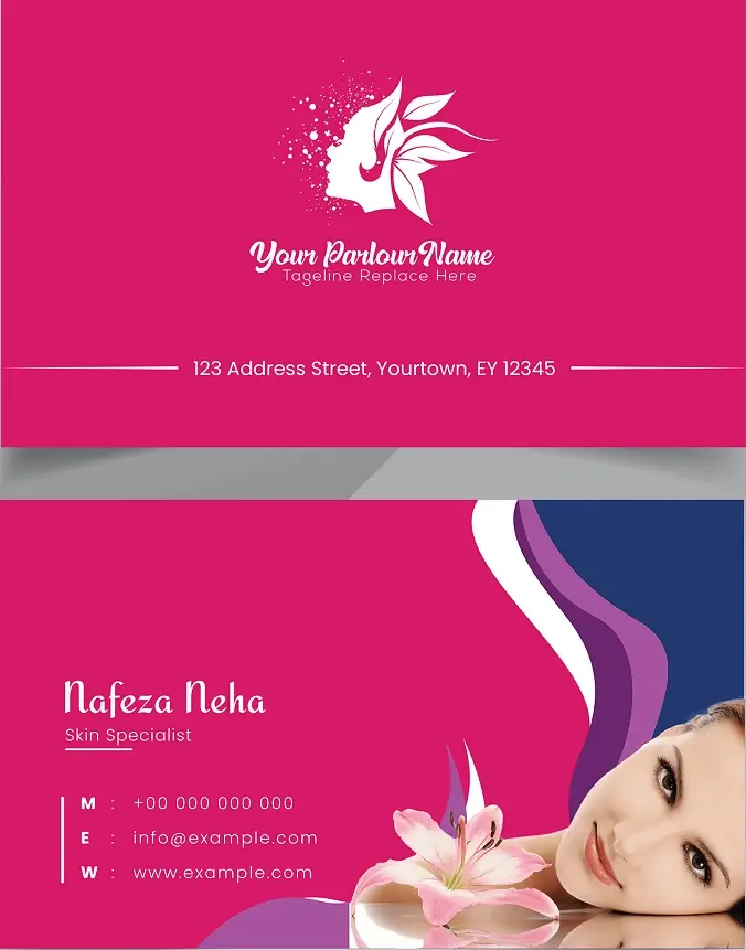 Salons & Spas Business Card 291