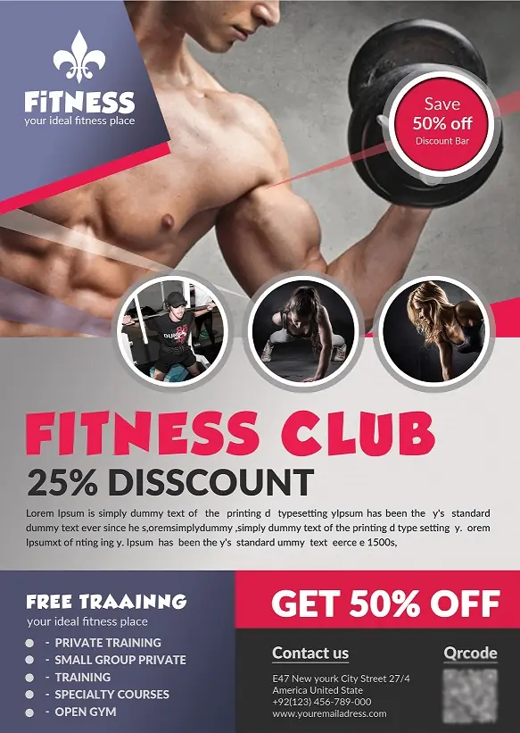 Fitness & Gym Flyer 281