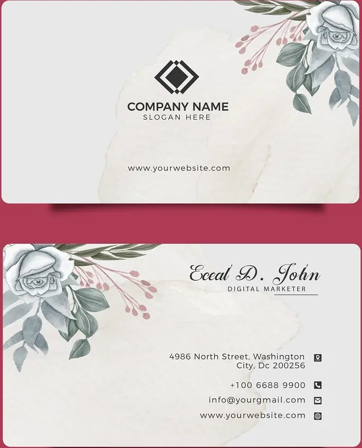 Weddings & Matrimonial Business Card 261