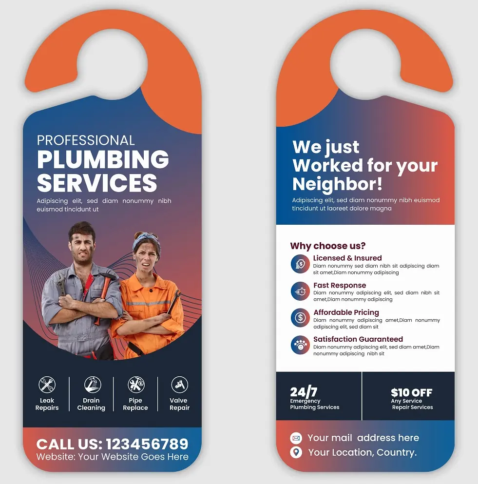 Automotive Door Hanger 191