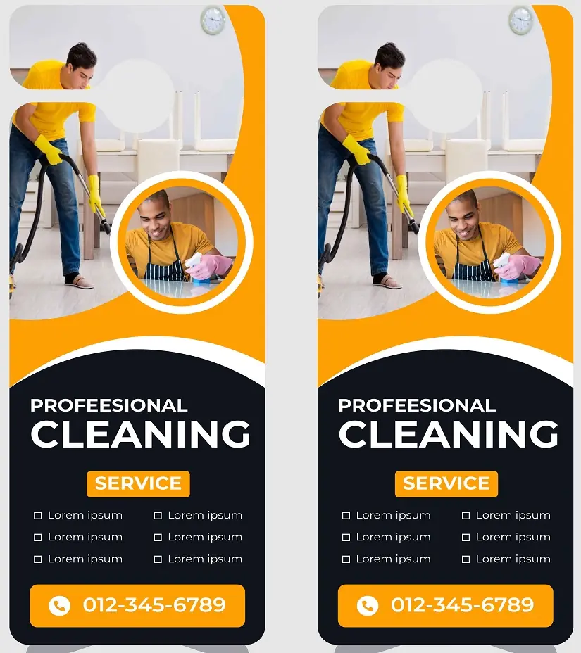 Cleaners Door Hanger 151