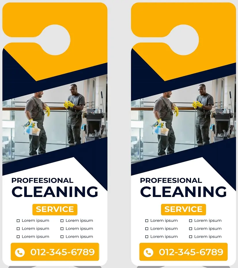 Cleaners Door Hanger 191