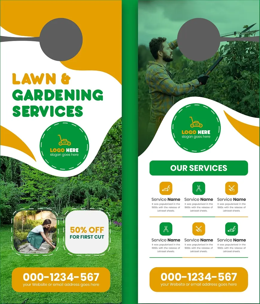 Gardening Door Hanger 201