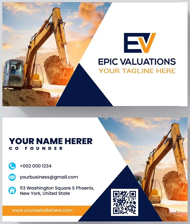 Construction Business Card 111