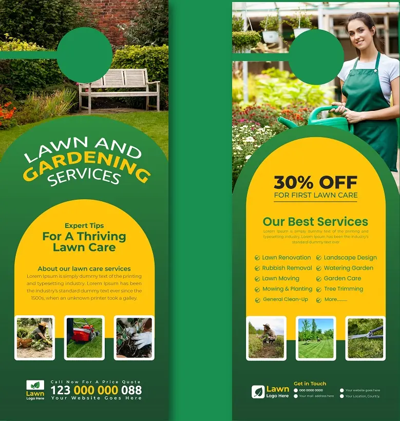 Gardening Door Hanger 281