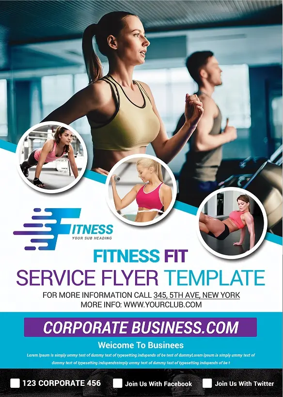 Fitness & Gym Flyer 181