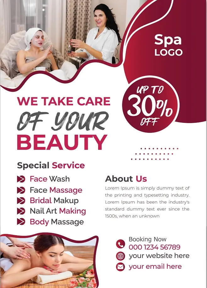 Salons & Spas Flyer 131