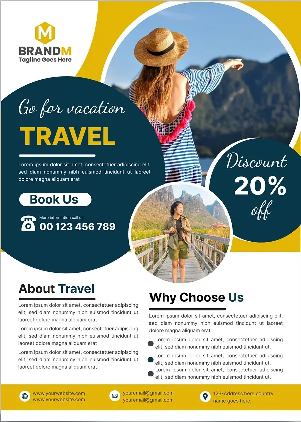 Travel & Tours Flyer 151