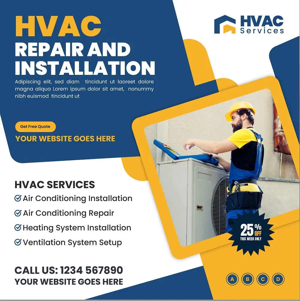 Heating & Air Conditioning Flyer 371