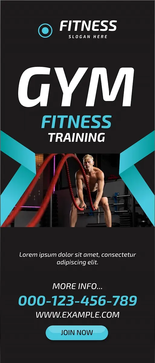 Fitness & Gym Door Hanger 271
