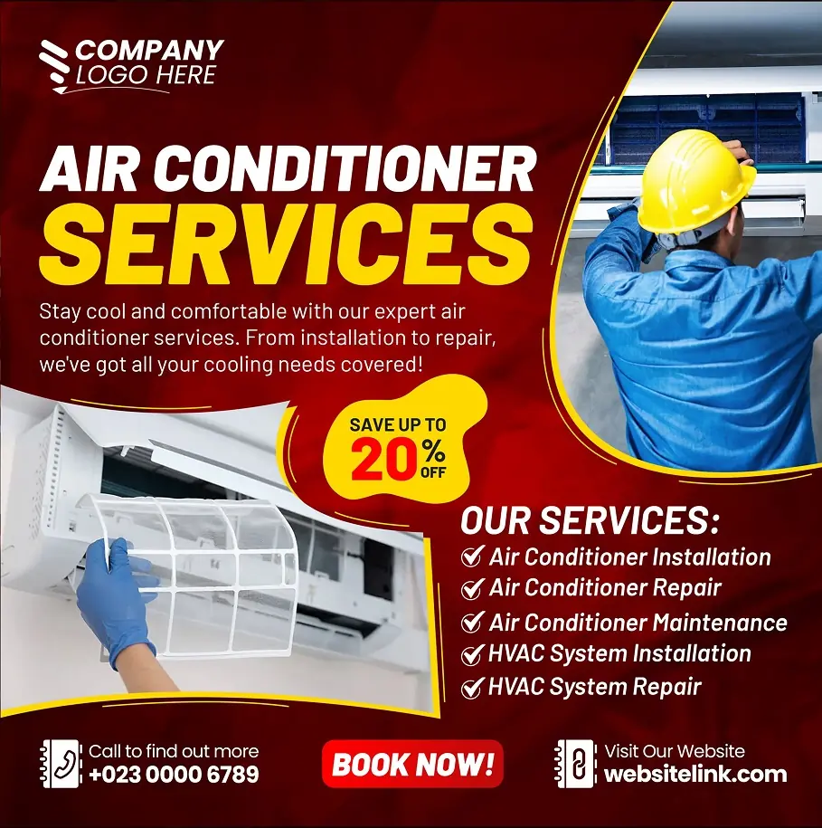 Heating & Air Conditioning Flyer 331