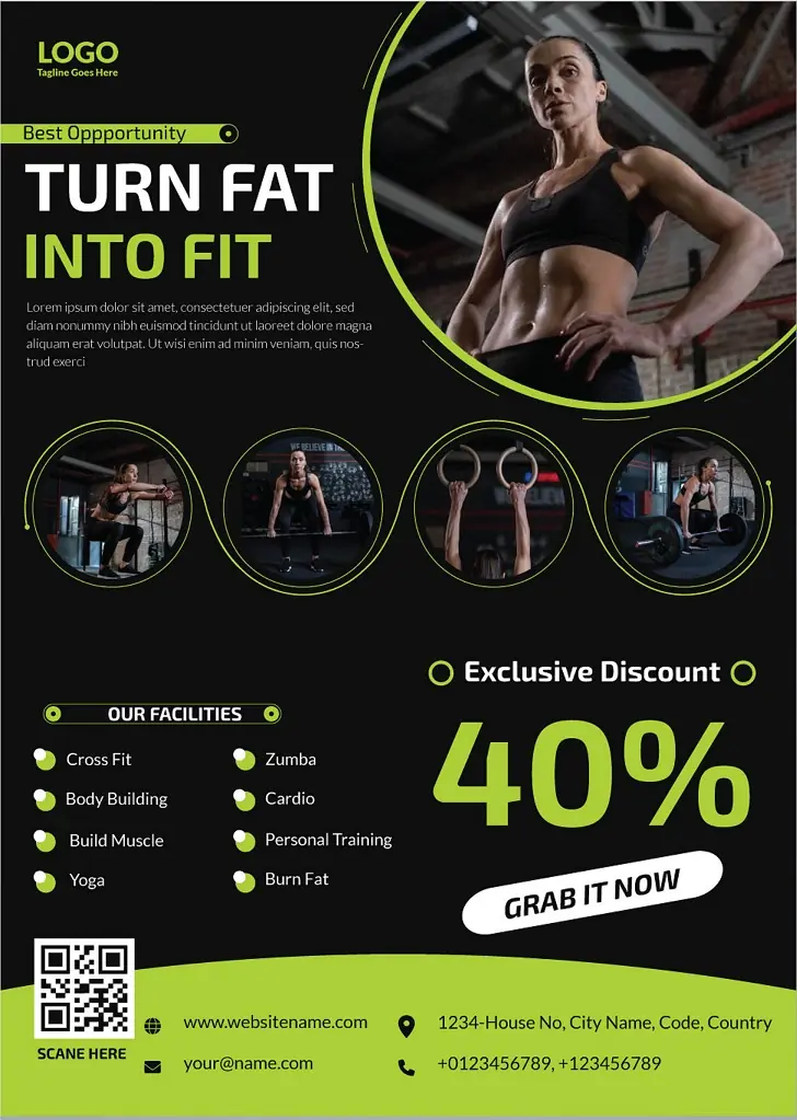 Fitness & Gym Flyer 231