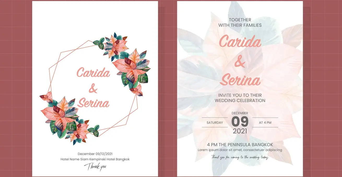 Wedding Invitations 291