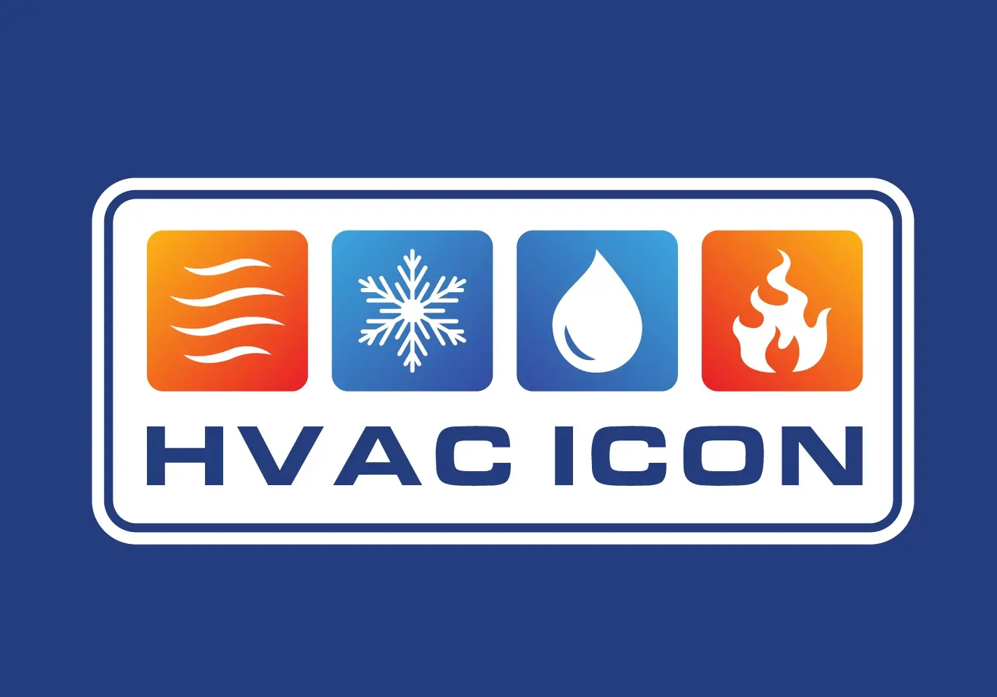 Heating & Air Conditioning  Logo 351